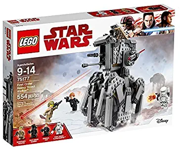 LEGO Star Wars Episode VIII First Order Heavy Scout Walker 75177 Building Kit (554 Piece)
