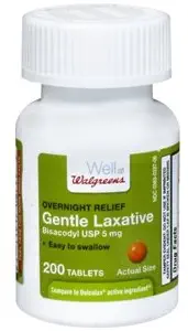 Walgreens Gentle Laxative Tablets, 200 ea