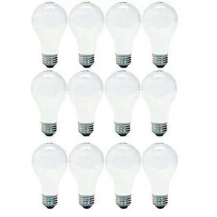 GE Lighting 13257 40-Watt A19, Soft White, 12-Pack