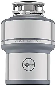 InSinkErator Garbage Disposal, Evolution Excel, 1.0 HP Continuous Feed