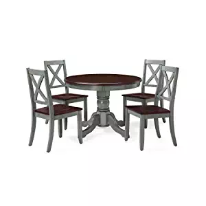 Maddox 5-Piece Dining Set, Blue