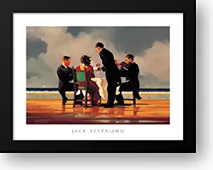 Elegy for a Dead Admiral 36x28 Framed Art Print by Vettriano, Jack