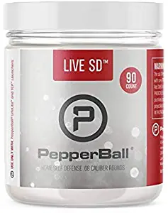 PepperBall Live SD 90 Count Projectile Refill for Lifelite, TCP, VKS Launcher