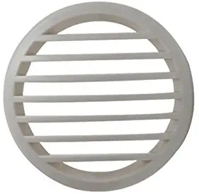 ITC White blower vent grill for 4" hose