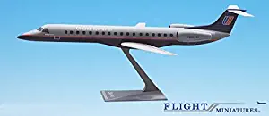 United Express (93-04) RJ145 Airplane Miniature Model Plastic Snap Fit 1:200 Part# AEM-14500C-003