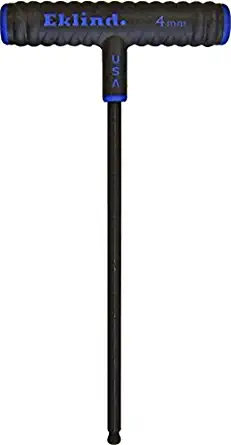 EKLIND 64840 4 MM Power-T T-Handle Ball-Hex T-Key allen wrench