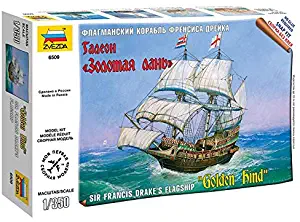 1:350 Sir Francis Drake's Flagship Model Ship Kit