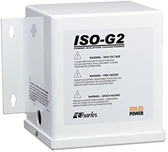 CHARLES MARINE ISO-G2 IsolationTransformer, MFG# 93-ISOG2/6-A, 3.6Kva 30Amp 120Vac, with terminal blocks. / CM-93-ISOG2/6-A /