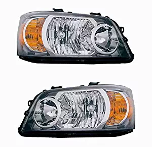 Holiday Rambler Admiral 2008-2011 RV Motorhome Pair (Left & Right) Replacement Headlights Head Lights Front Lamps