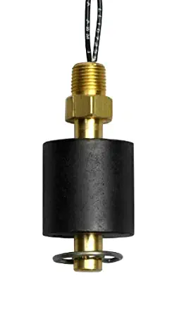 Madison M4500 Brass Miniature Liquid Level Switch, 30 VA SPST, 1/8" NPT Male, 150 psig Pressure