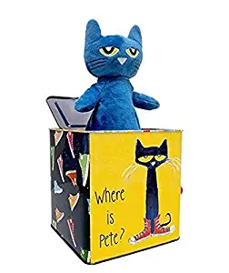 Pete The Cat Jack-in-The-Box - Musical Toy for Babies