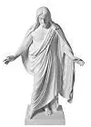 S4 LDS CTR 10 Inches White Cultured Marble Statue Handmade One Moment In Time