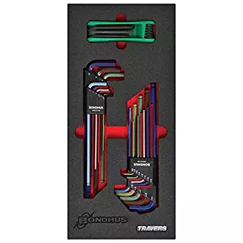 Bondhus-LEAN4 Balldriver L-Wrench Set & GorillaGrip Fold Up Torx Key Set