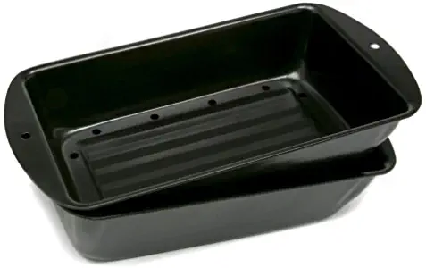 Norpro 4672 Nonstick Meat Loaf/Bread Pan Set