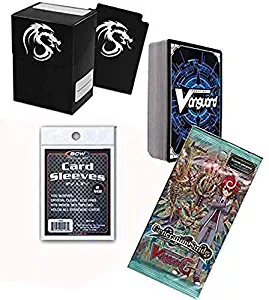 Cardfight! Vanguard Kagero 50 Cards Player Kit Deck Box & Sleeves, Pack