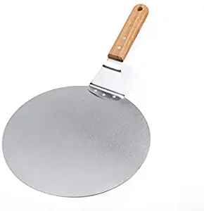 Pizza Lifter, 10" Pizza Peel, Stainless Pizza Spatula, Pizza Pie Cake Server Tray for Baking Homemade Pizza
