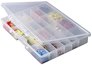 Plano Molding 5324 Portable Organizer 24-Fixed Compartments, Premium Small Parts Organization
