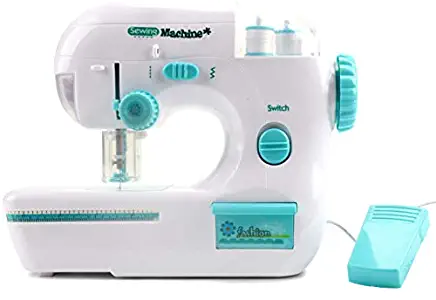 IZHH Lightweight Sewing Machine,Sewing and Quilting Machine, Free Arm Best Sewing Machine for Beginners (White)