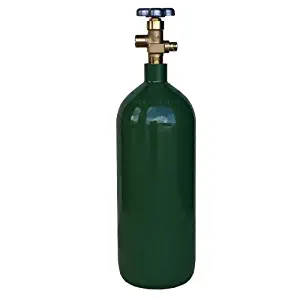 New 20 cu ft Steel Oxygen Cylinder with CGA540 Valve