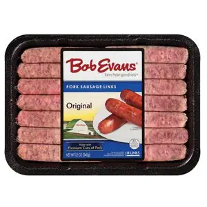 Bob Evans Original Pork Sausage Links 12 Oz (6 Pack)