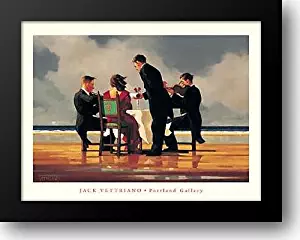 Elegy for a Dead Admiral 36x28 Framed Art Print by Vettriano, Jack