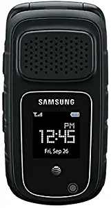 Samsung Rugby 4 B870a Unlocked GSM Tough Rugged Durable Flip Phone - Black