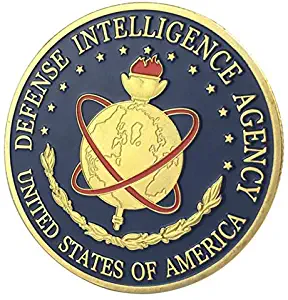 U.S. United States | Department of Defense | Defense Intelligence Agency Dia | Gold Plated Challenge Coin