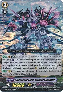 Cardfight!! Vanguard TCG - Demonic Lord, Dudley Emperor (EB03/001EN) - Cavalry of Black Steel