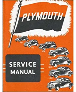 1936 1939 1940 1941 1942 Plymouth Shop Service Repair Book Manual Engine OEM