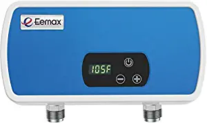 Eemax EEM12004 4kW Electric Tankless Point of Use Water Heater, Blue