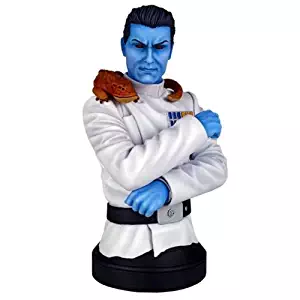 Star Wars Grand Admiral Thrawn Mini Action Figure Bust