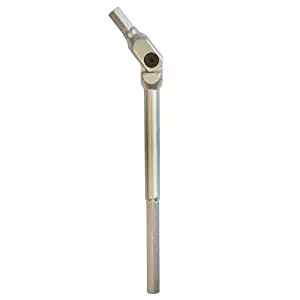 Bondhus 88710 3/16" HEX-PRO Pivot Head Wrench, Length: 4.6", Chrome