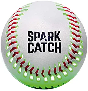 Spark Catch The World's First LED Baseball That Has The Same Weight, Size and Genuine Leather Skin. The Most Ideal Solution for Play Catch at Night.