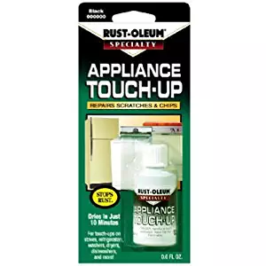 Rust-Oleum 213174 .6-Ounce Specialty Brush Bottle Appliance Touch Up, Black