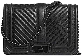 Rebecca Minkoff Chevron Quilted Small Love Crossbody