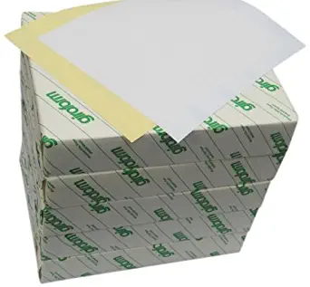 Carbonless Paper 2-Part5 Reams / 2500 Sheets (1250 sets) Bright White / Canary 8 1/2 x 11