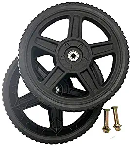 Raisman Set of 2 Wheel Kits for Push Mowers (12" Inch)