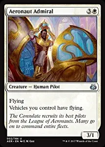 Magic The Gathering - Aeronaut Admiral (002/184) - Aether Revolt