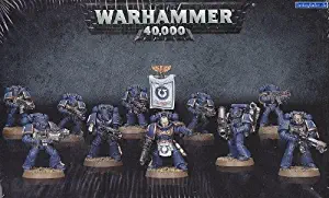 Games Workshop 99120101216" Warhammer 40K Space Marine Tactical Squad Game