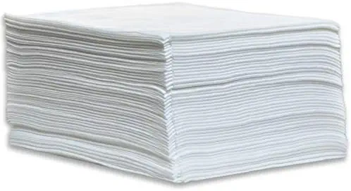 DAVELEN Disposable Large Premium Towels (50-Count) Spa and Salon Quality Softness for Guests, Clients | Hair, Face, Body Use | Premium Comfort, Ecofriendly | Towels Size: 31.5” x 15 (100, White)