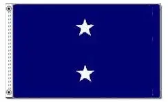 Navy Rear Admiral Upper Half Flag (12 in. x 18 in.)