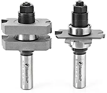 Amana Tool - 55439 Carbide Tipped Adjustable Mission Style Straight Instile & Rail Syste