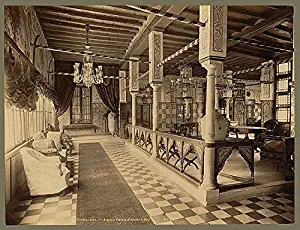 Photo: Constantine, Ancien Palais d'Ahmed-Bey,Interior,Palace of Ahmed Bey,Algeria