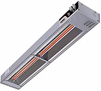 APW Wyott FD-48H-T 48 Inch Single Calrod Overhead Warmer