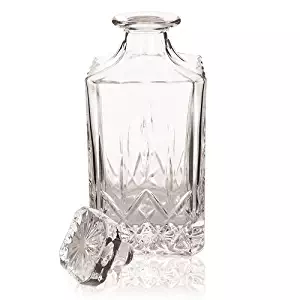 Viski 3772 Admiral Liquor Decanter, 8.5" Multi Color