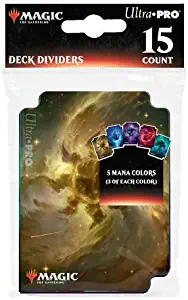 Ultra Pro E-18294 Magic The Gathering-Deck Dividers Celestial Lands-15 Pack