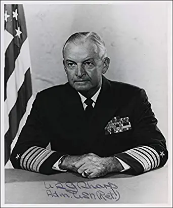 Admiral U.S. Grant Sharp - Photograph Signed