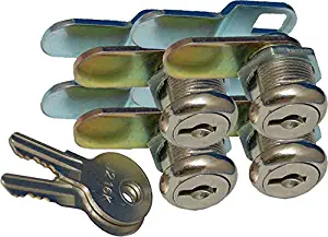 Prime Products 18-3319 1-1/8" Keyed Camlock- Pack of 4