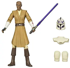 Hasbro Star Wars Clone Wars Animated Action Figure Mace Windu