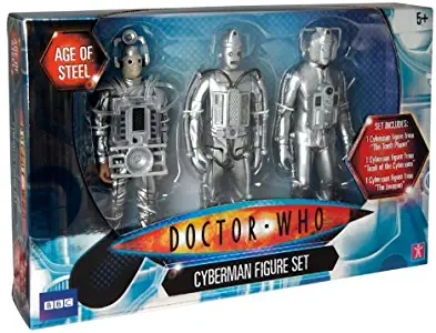 Prannoi Underground Toys Doctor Who Cyberman Action Figure, 5"